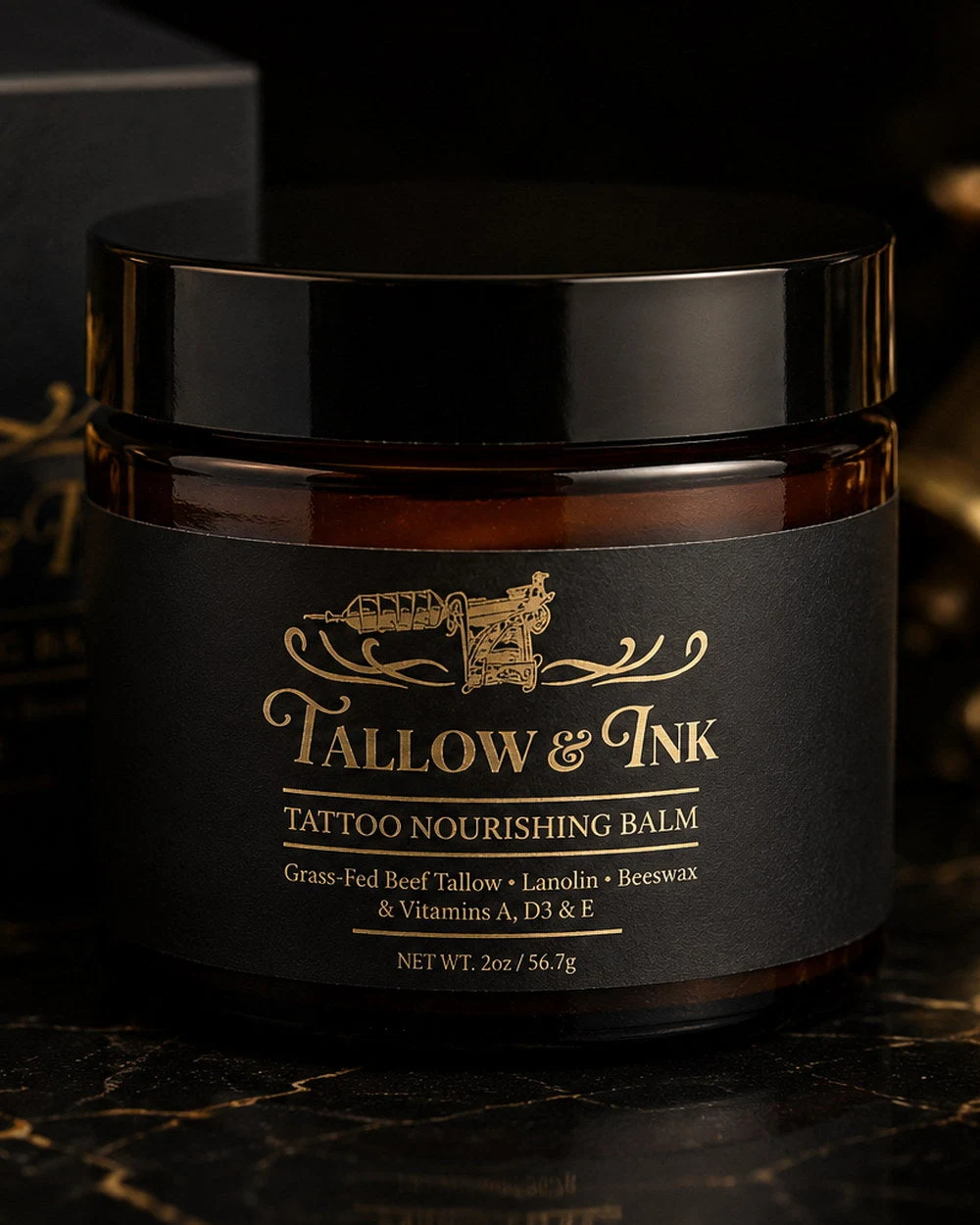 Tallow & Ink tattoo nourishing balm
